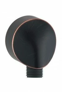 Cheapest 👍 Hansgrohe ShowerPower Hand Shower Wall Outlet in Rubbed Bronze 👏