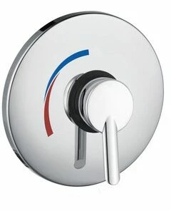 Budget 👏 Hansgrohe S Pressure Balancing Valve Trim with Single Lever Handle in Polished Chrome 😍