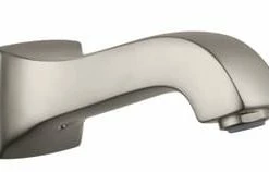 Best deal 🌟 Hansgrohe Metris C Tub Spout Brushed Nickel 🎁
