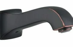 Discount 🤩 Hansgrohe Metris C 6-1/2 in. Tub Spout in Rubbed Bronze 🎁
