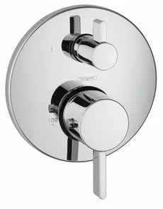 Budget 😀 Hansgrohe S Thermostatic Trim with Volume Control in Polished Chrome ⭐