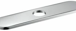 Promo ⭐ Hansgrohe Universal Base Plate for Single Hole 10 in. Kitchen Faucets Polished Chrome 😍