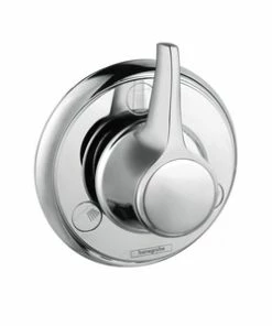 Cheap 🎁 Hansgrohe C Diverter Trim Only with Single Lever Handle in Polished Chrome 🎉