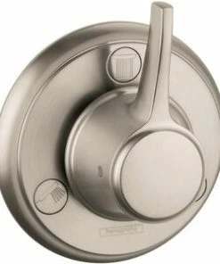 Best Pirce 🔔 Hansgrohe C Diverter Trim Only with Single Lever Handle in Brushed Nickel 🎉