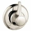 Best Sale 😍 Hansgrohe C Diverter Trim Only with Single Lever Handle in Polished Nickel 🧨 -Hansgrohe Online Store Query 190