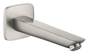Outlet ๐ฅ Hansgrohe Logis Tub Spout in Brushed Nickel ๐ 3 Outlet ๐ฅ Hansgrohe Logis Tub Spout in Brushed Nickel ๐