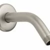 Hot Sale 🛒 Hansgrohe ShowerPower 6 in. Standard Shower Arm Brushed Nickel 🔥 -Hansgrohe Online Store Query 22