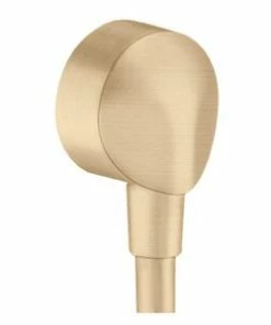 Buy 🌟 Hansgrohe FixFit 1/2 in. NPT x Threaded Wall Outlet in Brushed Bronze 👏