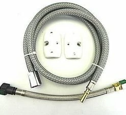 Hot Sale 🧨 Hansgrohe Allegro Hose Connection in Brushed Nickel 🌟