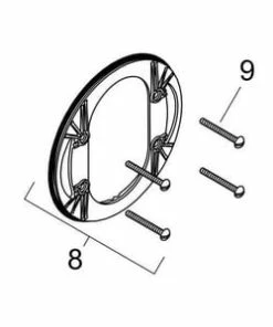 Brand new ⌛ Hansgrohe Sub Plate in Polished Chrome 🤩