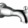Coupon ⭐ Hansgrohe 1/2 x 6-7/8 in. NPT Brass Tub Spout in Chrome 🎉 -Hansgrohe Online Store Query 281