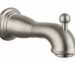 Wholesale 🧨 Hansgrohe Logis Classic Wall Mount Tub Spout with Diverter in Brushed Nickel 🌟