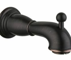 Deals 🧨 Hansgrohe Logis Classic Tub Spout Bathroom Faucet Part in Rubbed Bronze 🔔