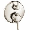 Buy 🌟 Hansgrohe C 8 gpm Thermostatic Faucet Trim with Double Lever Handle in Polished Nickel 🎉 -Hansgrohe Online Store Query 3