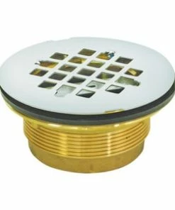 Promo 👏 Wal-Rich 2 in. Threaded Bronze/Brass Stainless Steel Shower Drain 👏
