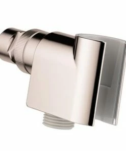 Flash Sale 😉 Hansgrohe Hand Shower Holder Mount in Polished Nickel 👏