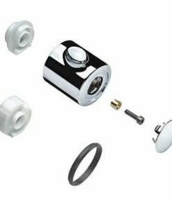 Outlet 🎁 Hansgrohe Bathroom Faucet Handle in Polished Chrome 👍