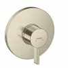 Budget 🔔 Hansgrohe Ecostat S 5.5 gpm Tub and Shower Balancing Valve Trim with Single Lever Handle in Brushed Nickel 👏 -Hansgrohe Online Store Query 65