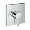 Budget ✨ Hansgrohe Ecostat Square 5.5 gpm Tub and Shower Balancing Valve Trim with Single Lever Handle in Polished Chrome ❤️ -Hansgrohe Online Store Query 70