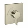 Brand new 😉 Hansgrohe Ecostat Square 5.5 gpm Tub and Shower Balancing Valve Trim with Single Lever Handle in Brushed Nickel 🔔 -Hansgrohe Online Store Query 71