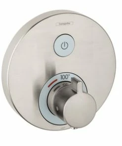 Best reviews of 😀 Hansgrohe ShowerSelect 1-Function Round Thermostatic Trim in Brushed Nickel 🎁