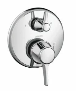 Top 10 😍 Hansgrohe C Pressure Balancing Diverter Trim with Double Lever Handle in Polished Chrome 🔔